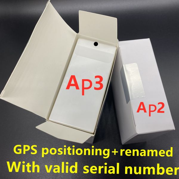 

5pcs ups h1 earphones chip gps rename air ap pro ap gen 2 3 pods pop up window bluetooth headphones auto paring wireles charging