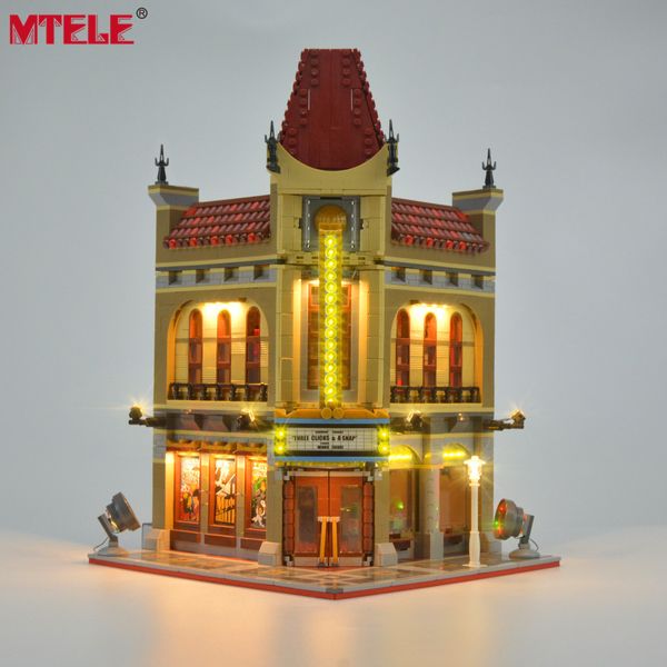 

mtele brand led light up kit for creator city street palace cinema light set compatible with 10232 ( not include the model ) 1008