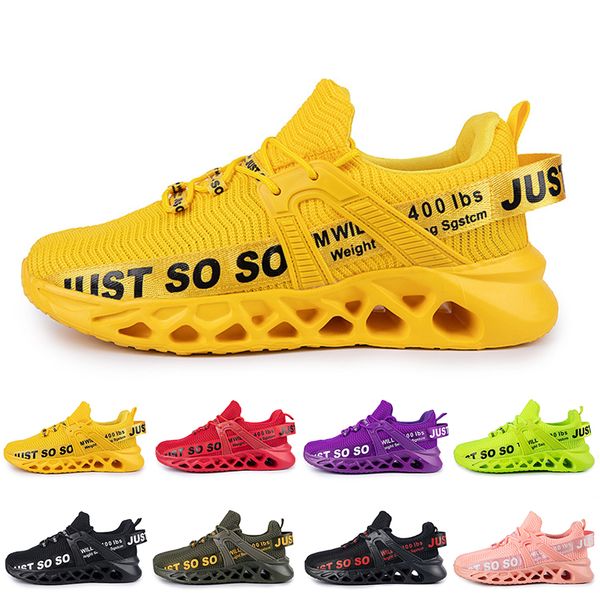 Womens Shoes Mens Cheaper Running Trainer Triplo Preto Branco Vermelho Amarelo Roxo Verde Azul Laranja Luz Rosa Respirável Esportes Ao Ar Livre Sapatilhas 74280 75006