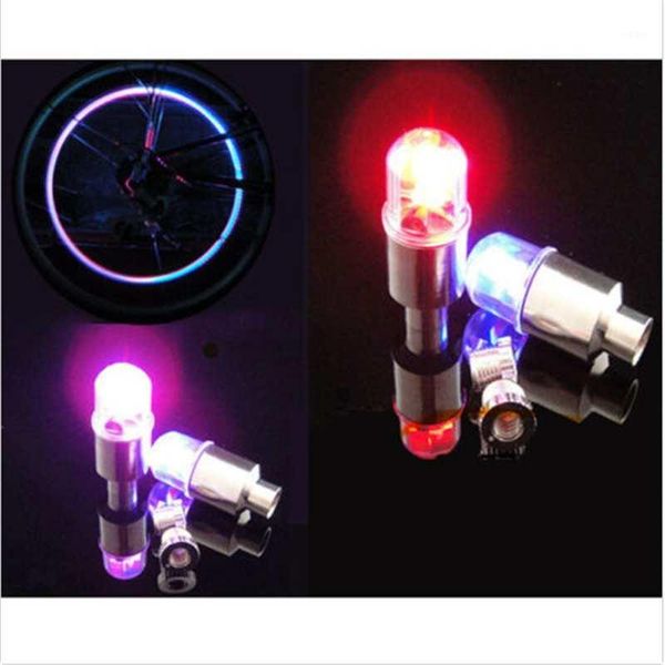 

4pcs/set colorful led wheel tire tyre air valve stem lamp bulb cap light1