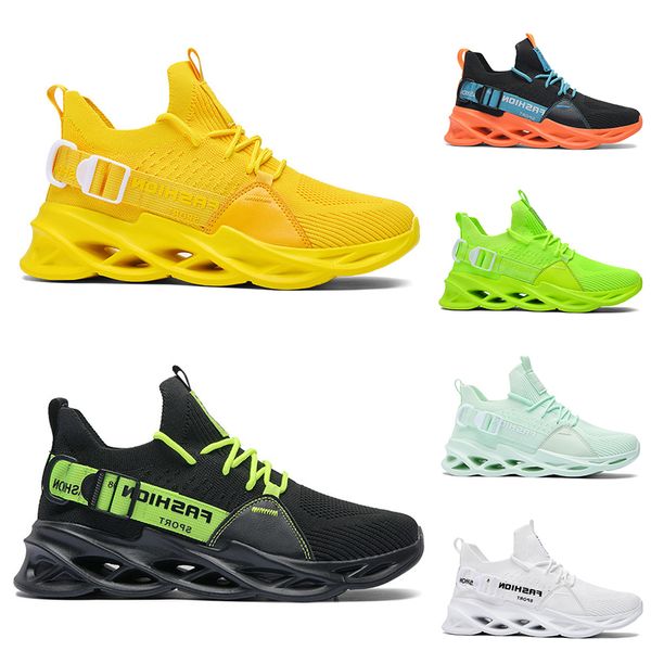 

2021 non-brand fashion men shoes outdoor mens trainers triple black triple white cool grey all red sports sneakers color #4 size 40-46