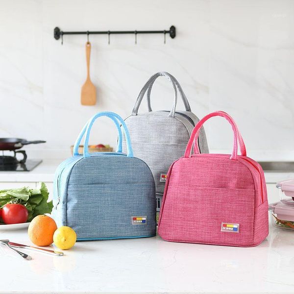 

fashion portable insulated thermal cooler bento lunch box tote picnic storage bag pouch lunch bags1