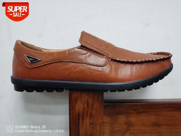 

men casual walking shoes leather loafers office dress shoes for men driving moccasins comfortable slip on party fashion #0o7q