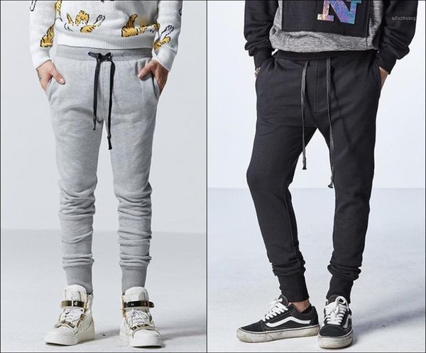 

men's slim fit sweatpant joggers1, Black