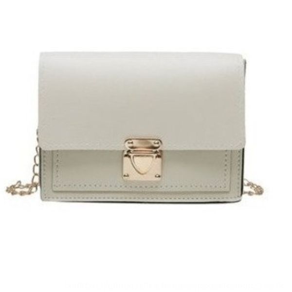 

ins summer women's fashion fashion korean 2020 new plug lock versatile chain messenger small small square bag square bag squcf
