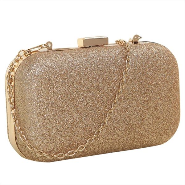 

pu leather womens mini evening bag fashion clutch banquet bag girls shoulder bag messenger bag, gold
