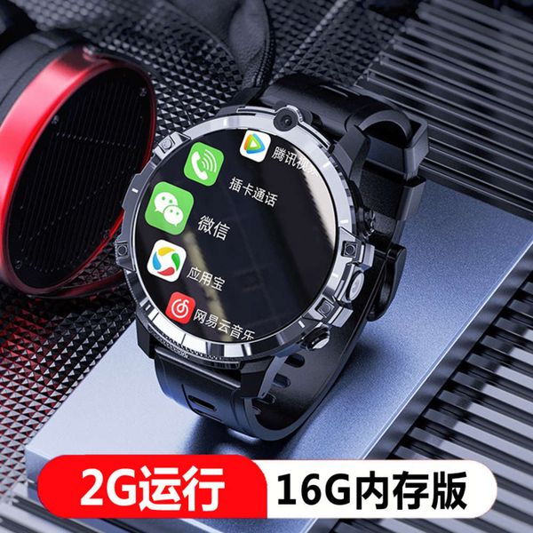 

smart phone watch 4g all netcom waterproof dual camera 2 + 16g disc for adults