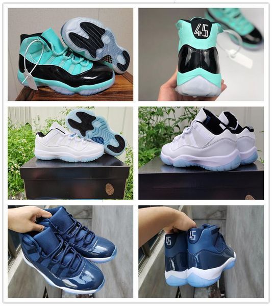 

jade low basketball legend high mens shoes jumpman 11 light shoes blue 11s green black navy blue mens athletic sports sneaker ny5m