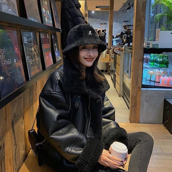 

9wse autumn fashion brands classic quality kangaroo good 2020 winter wool hat casual letter hats for men women designer cap be