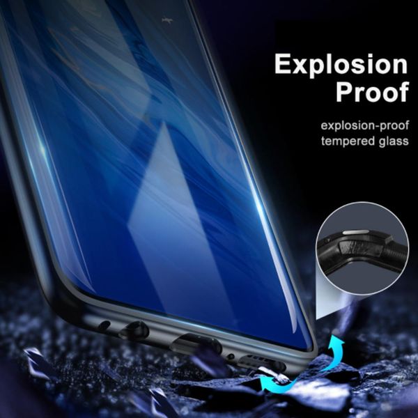 

a51 full body glass case for samsung galaxy s10 note10 lite s8 s9 plus note 8 note 9 magnetic metal case h jllwvv