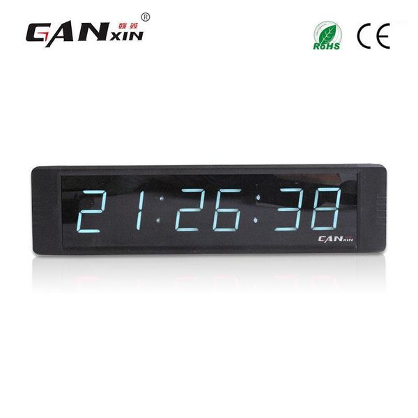 

wall clocks [ganxin]-selling led seven segment display clock remote desk talking wall1