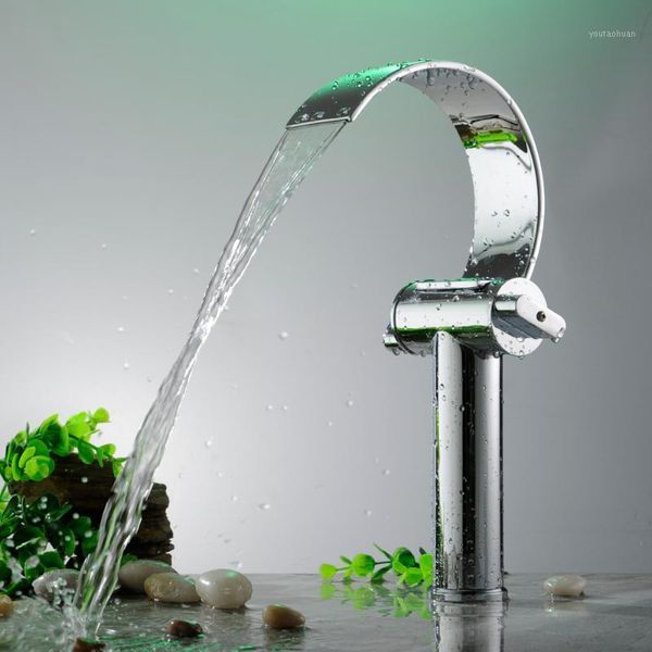 

bathroom sink faucets becola fashionable taps basin faucet mixer dual handle single hole deck mounted waterfall s-208a1