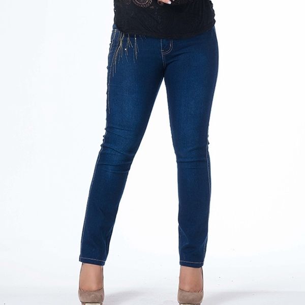 

lguc.h classic women jeans large sizes push up jeans woman plus size classical stretch blue women pants trousers 5xl 6xl 7xl 8xl 201030