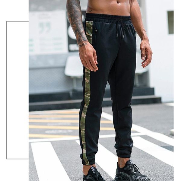 

men handsome sports pants1, Black