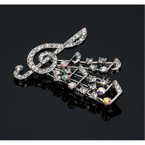 

fashion brooch for women austrian rhinestone brooches silver plated color wedding party jewelry accessories shipping br005 bebpv, Gray