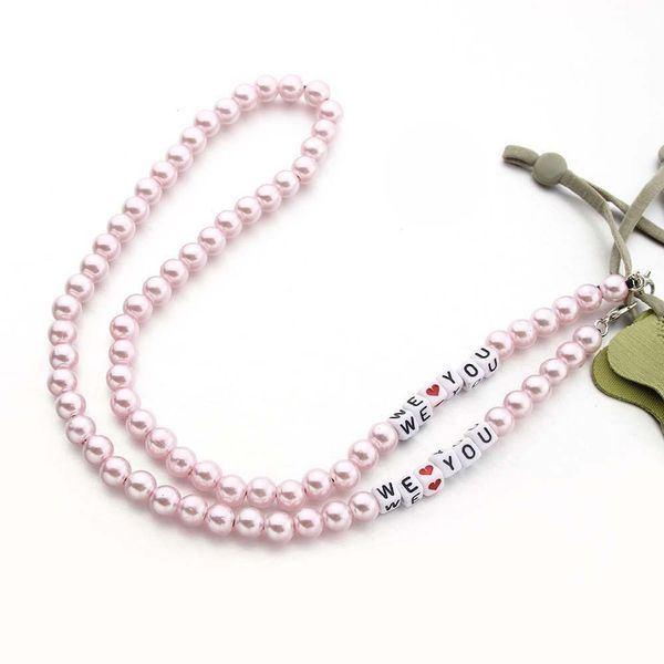 

2020 letter pearl beads mask chain holder fashion women chic mask lanyard strap necklace sunglasses accessories h jllllj