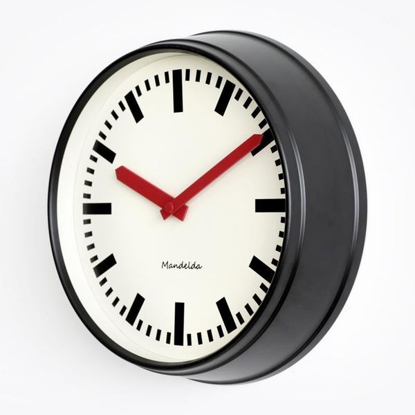 

wall clocks modern luxury clock retro american living room nordic black silent home decor relogio de parede gift fz6981