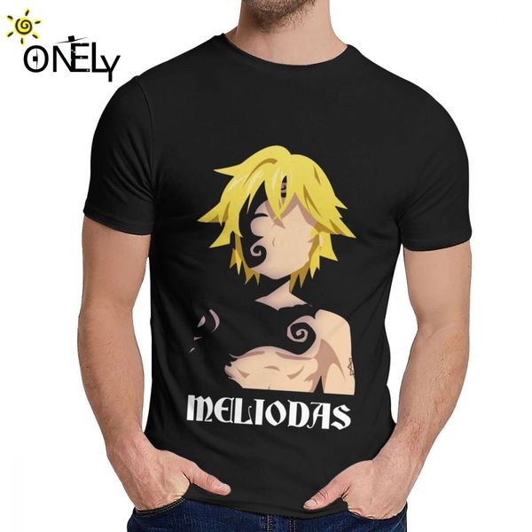 

great seven deadly sins t shirt meliodas t shirt for man new design soft classic round neck homme tee shirt sport hooded sweatshirt hoodie