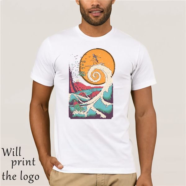 

для man surf кошмара перед досуг camiseta 100% хлопок с коротким рукавом дизайн балахона дизайнеров футболка толстовка