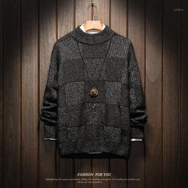 

men's sweaters spring autumn winter clothes 2020 plus pull japan style casual standard designer pullovers1, White;black