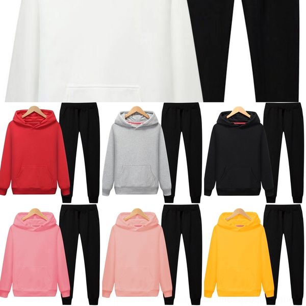 

4byfr and womenblank sweater weater fleece hoodie solid coat men's and women's blank hoodie olid fleece coat skjlk, Black