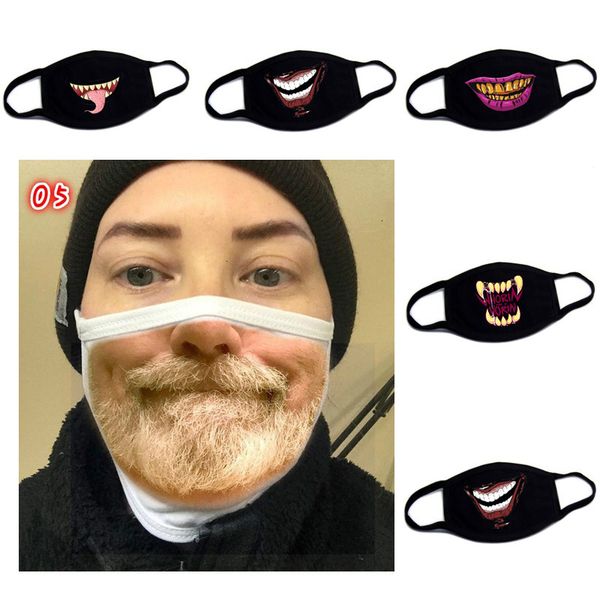 

sale face mask outdoor party printing masks spot mouth pm2.5 cotton dust mask detachable filter party mask nfdv