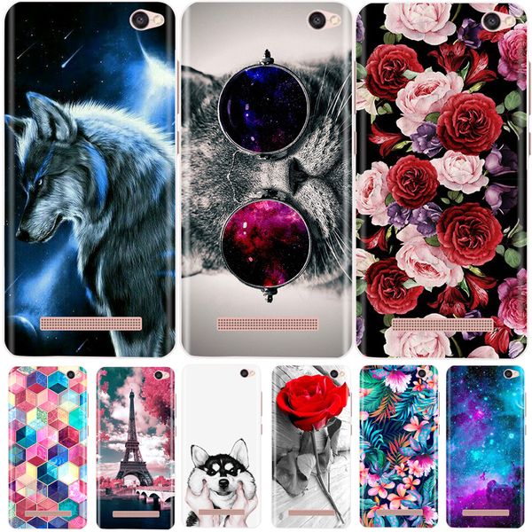 

силиконовое xiaomi покрытия бампера мягкого tpu шаблон симпатичный кок для реого 4 a 4a кремния телефон дело shell funda