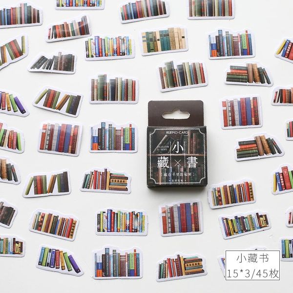 

45 стили могут быть выбраны жизнь атмосфера в штучной упаковке наклейки diy scrapbook бумаги diary planner альбом ретро печать украшение bby