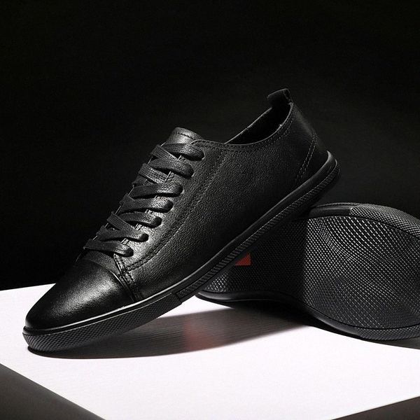 

design genuine leather mens shoes outdoor oxfords black white fashion business casual shoe breathable men shoes #ka8g