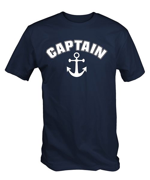 

sport mens captain anchor nautical sailinger t shirt summer fashion short sleeve print t-shirt mens summer tee
