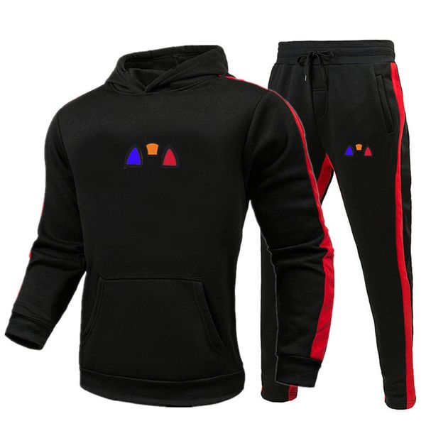 

design tracksuit men letter sweat suits autumn brand mens jogger suits jacket + pants sets sporting women suit hip hop sets, Gray