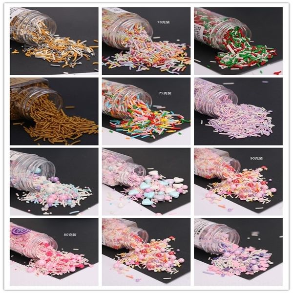 

chinese valentine's day cake decoration sugar beads sugar needle rainbow glow color valentine's day love dream decoration baking b