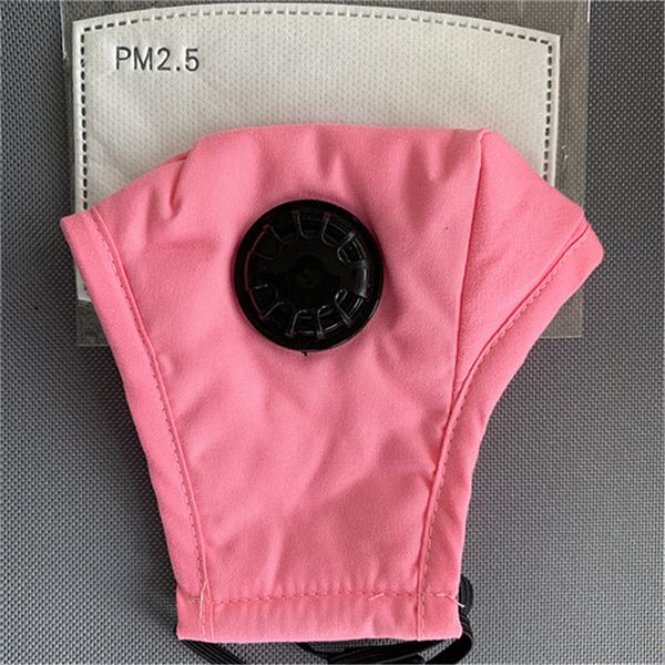 

anti smog pm2.5 activated carbon breathable mask protection men and women pure cotton breathing valve with two filter ma