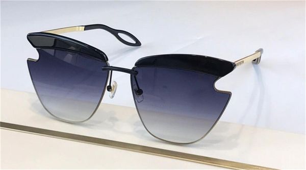 

new fashion design sunglasses z1310e metal cat frame popular style elling protection eyewear uv 400 lens, White;black