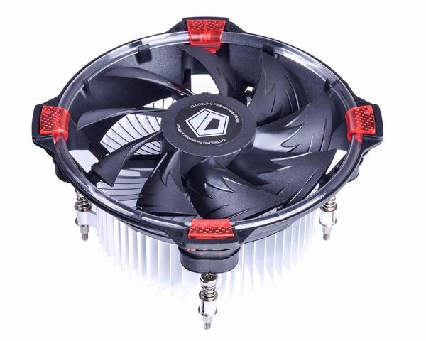

id-cooling dk-03 120mm fan pc intel cpu processor cooling cooler heat sink radiator led fan lga1150 1155 1151 1156