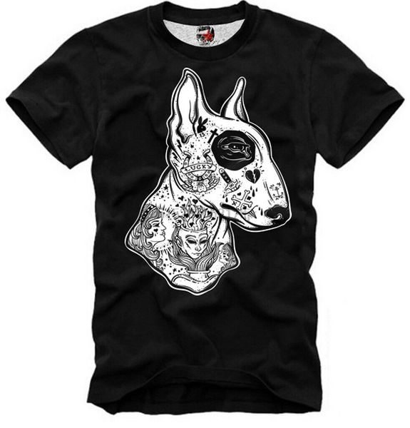 

pitbull bull terrier brand 2020 male short sleeve cool designs fashion selling men cool hoodie designers t shirts sweatshirt