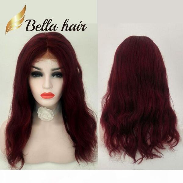 

christmas's festival red color chinese human hair wig long natural straight hand tied beautiful full lace wig julienchina bella customi, Black