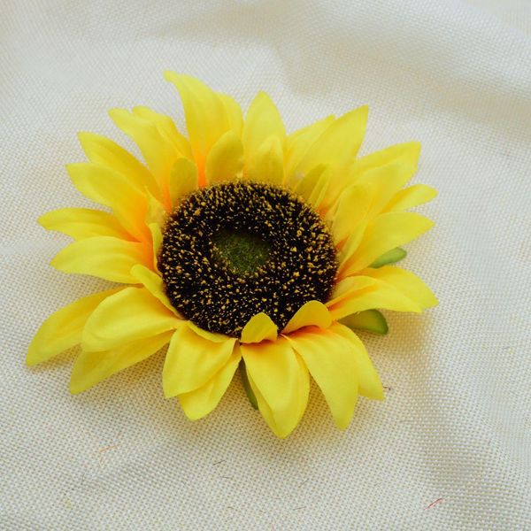 

2pcs silk sunflower diy christmas wreath gifts home wedding decor accessories fake plastic gerbera artificial floristics flowers bbycck