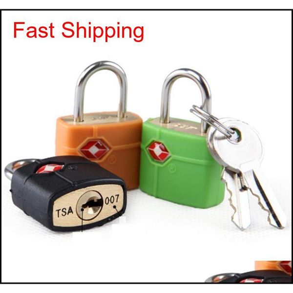 

wholesale outdoor travel luggage suitcase mini brass padlock tsa customs lock travel travel lock door locks safe qylivx bde_luck