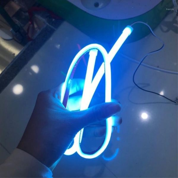 

other lighting system 1 pair 60cm /45cm car drl running turn signal white amber/red led flowing bar silicone daytime light headlight strip1