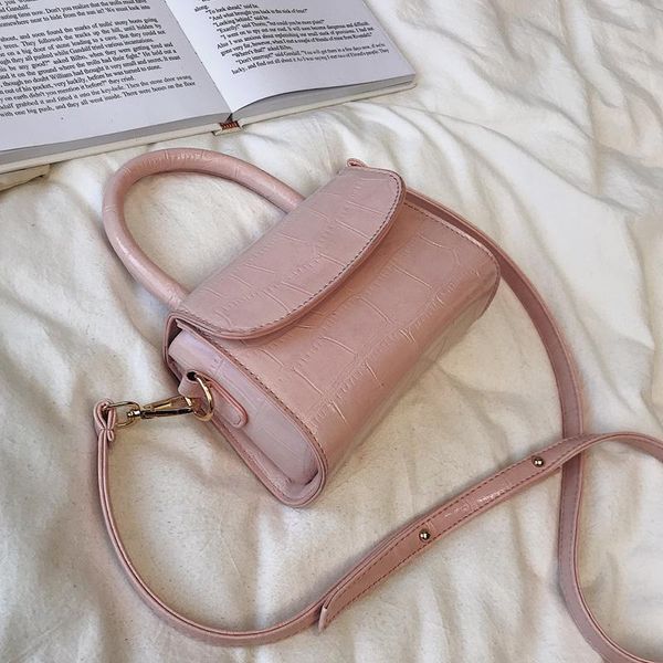 

crocodile pattern crossbody bags for women 2020 small chain handbag small bag pu leather hand bag ladies designer evening