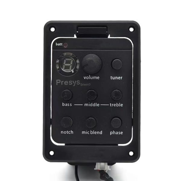 Гитара Pickup Mistura Mic Modeo Dual Preamp Tuner