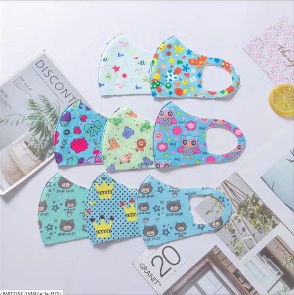 

factoryisuckid random print designer face fashion mouth mask dustproof househould cotton field pink cover protective mas