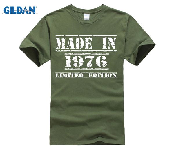 

специальная футболка сделано в 1976 limited edition день рождения дизайн ситца человек тис мужчины подарков тенниска спорта толстовка с капю
