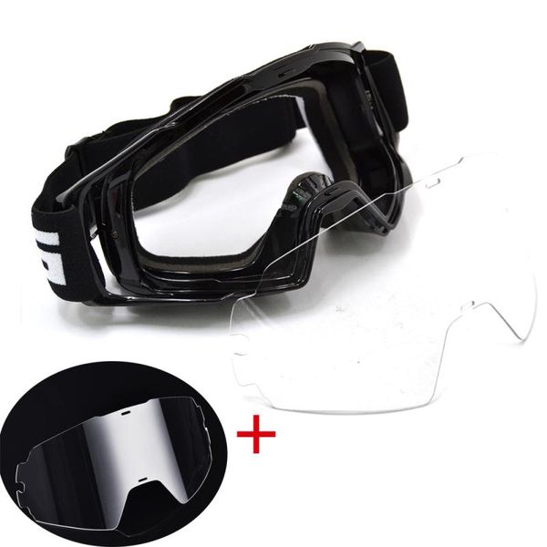 

bjmoto goggles glasses dirt bike atv anti road off gafas moto helmet googles wind motorcycle eyewear mx motocross chuxc, White;black