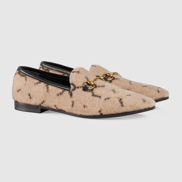 

luxury mens dress shoes designer womens classic horsebit metal buckle letter printed suede velvet wedding shoe fashion party loafers for men, Black