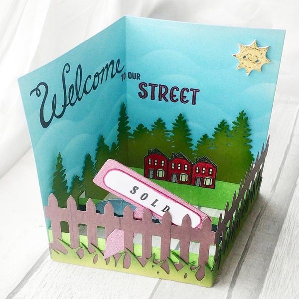 

cutting dies popout card scrapbook cardmaking papercraft surprise creation dies diy stencil 1019