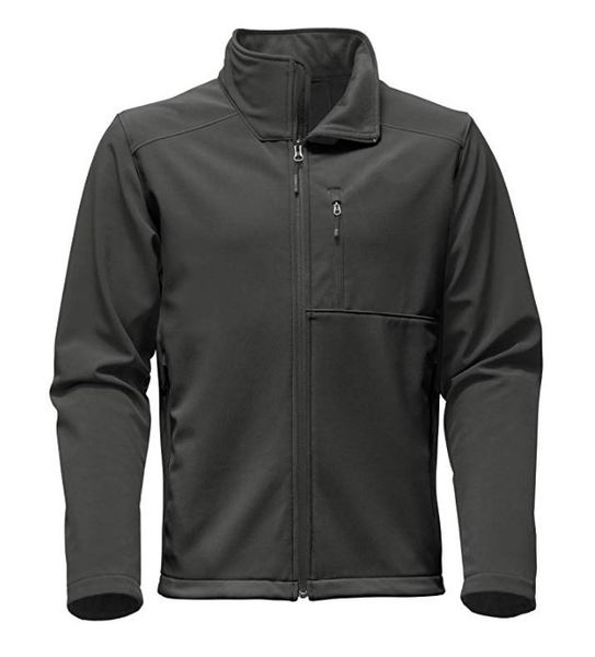 

2021 men fleece jacket street trend north city jackets travel style letter embroidery printing design waterproof face fabric jacket 201, Black;brown