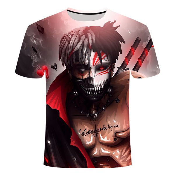 

brand cartoon naruto 3d print shirts harajuku hippie horror men clothing