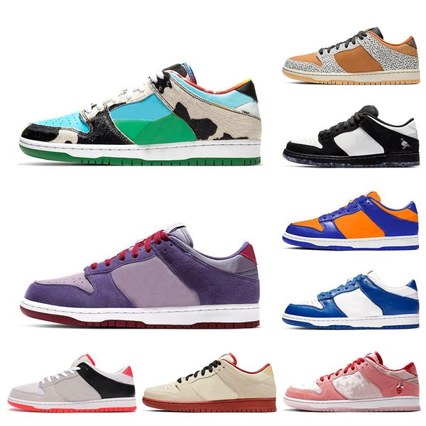 

fashion low men women shoes chunky dunky university red infrared kentucky syracuse safari womens sports sneakers eur 36-45